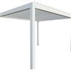 Leroy Merlin Pergola bioclimatica 4x3 m in alluminio colore bianco - Spell