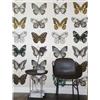 Esta Fotomurale ESTA Farfalle, turchese nero e bianco 138X279 cm