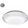 Steinel Plafoniera LED DL vario quattro Ø 31 cm argento IP54 bianco caldo, 1000 lumen STEINEL