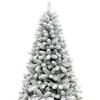 Leroy Merlin Albero di Natale innevato Ganna H 240 cm x ø 137 cm