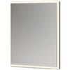 BADEN HAUS Specchio Tiffany on illuminazione integrata bagno rettangolare BADEN HAUS L 73 x H 90 x P 4.2 cm bianco cotone