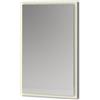 BADEN HAUS Specchio Tiffany con illuminazione integrata bagno rettangolare BADEN HAUS L 59 x H 90 x P 4.2 cm bianco cotone
