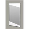 BADEN HAUS Specchio con illuminazione integrata bagno rettangolare Qubo BADEN HAUS L 60 x H 110 x P 22 cm trasparente
