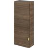 SENSEA Pensile bagno Neo rovere noce in vetro SENSEA, 1 anta apertura da sinistra P 17 x L 30 x H 75 cm