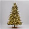 Leroy Merlin Albero di Natale illuminato verde H 195 cm x ø 120 cm