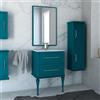 BADEN HAUS Pensile bagno Tiffany blu petrolio in mdf BADEN HAUS, 1 anta apertura da sinistra P 20 x L 30 x H 55 cm