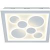 Leroy Merlin Plafoniera LED Stele bianco IP20 CCT da bianco caldo a bianco freddo con regolazione di temperatura, 6500 lumen