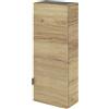 SENSEA Pensile bagno Neo rovere miele in vetro SENSEA, 1 anta apertura da destra P 17 x L 30 x H 75 cm