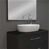 BADEN HAUS Top per lavabo Tiffany BADEN HAUS L 103 x H 1.9 x P 48 cm grafite mdf, opaco