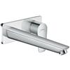 Hansgrohe Rubinetto per lavabo getto laminare cristallino Talis E cromato lucido HANSGROHE H 11.2 cm