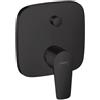 Hansgrohe Miscelatore monocomando vasca ad incasso hansgrohe | Talis E nero opaco