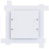 LUMICOM Plafoniera moderno Leone bianco IP20, 4XE27