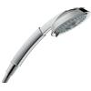 Hansgrohe Soffione doccia HANSGROHE Raindance Classic 100 3j in abs cromo spazzolato L 11.9 cm anticalcare 3 getti