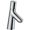 Hansgrohe Rubinetto per lavabo Talis S HANSGROHE con getto laminare cristallino, cromo lucido H19 cm
