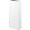 SENSEA Pensile bagno Neo bianco SENSEA, 1 anta apertura da destra P 17 x L 30 x H 75 cm con 2 mensole regolabili