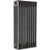 ERCOS Termosifone in acciaio tubolare 4 colonne 10 elementi interasse 623 mm ERCOS Comby grigio