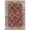 Leroy Merlin Tappeto Kilim Zagros in lana Grigio e arancione L 230 x L 160 cm