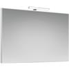 Leroy Merlin Specchio con illuminazione integrata rettangolare Frame L 1000 x H 70 x P 22 cm