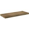 SENSEA Top per lavabo Neo SENSEA L 91 x H 10 x P 48.5 cm marrone truciolare