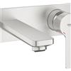 Grohe Rubinetto per lavabo ad incasso getto laminare cristallino Lineare cromo spazzolato GROHE