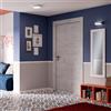 Leroy Merlin Porta interna a battente Beton in legno colore grigio, L 80 x H 210 cm, apertura reversibile