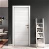 Leroy Merlin Porta interna a battente Honey in MDF colore larice, L 80 x H 210 cm, apertura reversibile