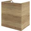SENSEA Mobile da bagno sospeso sotto lavabo L 60 x H 64 x P 48 cm miele, 1 cassetto Neo, Maniglie acquistabili separatamente