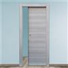 Leroy Merlin Porta interna scorrevole Corn in MDF colore rovere grigio, L 90 x H 210 cm, apertura reversibile