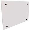 Leroy Merlin Vetro sintetico Kordo PMMA nero 94 cm x 91 cm, Sp 4 mm + 4 supporti nero