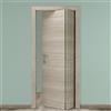 Leroy Merlin Porta interna pieghevole a libro Swin in legno colore rovere corda, L 70 x H 210 cm, apertura a destra