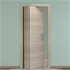Leroy Merlin Porta interna pieghevole a libro Swin in legno colore rovere corda, L 80 x H 210 cm, apertura a sinistra