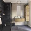 SENSEA Mobile da bagno sospeso sotto lavabo L 70 x H 50 x P 46 cm bianco, 2 cassetti Neo, Maniglie acquistabili separatamente