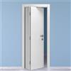 Leroy Merlin Porta interna pieghevole a libro Kent in legno colore bianco, L 80 x H 210 cm, apertura a sinistra