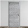 Leroy Merlin Porta interna a battente Beton in legno colore rovere grigio, L 70 x H 210 cm, apertura reversibile