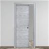 Leroy Merlin Porta interna scorrevole Beton in legno colore rovere grigio, L 70 x H 210 cm, apertura reversibile