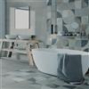 Leroy Merlin Piastrella Mosaico in gres porcellanato Station beige L 30 x L 30cm x Sp. 9.5 mm, 12 pezzi