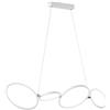 Leroy Merlin Lampadario LED moderno Rondo bianco 3300 lumen