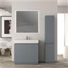 BADEN HAUS Mobile da bagno sottolavabo Cortina L90 X P45 X H 79cm, cannettato, blu avio