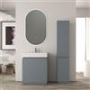 BADEN HAUS Mobile da bagno sottolavabo Cortina L70 X P45 X H 79cm, cannettato, blu avio
