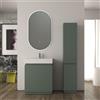 BADEN HAUS Mobile da bagno sottolavabo Cortina L70 X P45 X H 79cm, cannettato, verde opaco