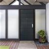 Master Porta blindata MASTER Hi-Secur L 90 x H 210 cm antracite/bianco apertura sinistra