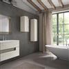Leroy Merlin Mobile bagno sospeso con lavabo L 80 x H 55 x P 45 cm betulla/tortora 2 cassetti per vasca centrale Vision