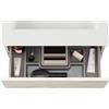 Leroy Merlin Mobile bagno sospeso con lavabo L 60 cm betulla/tortora 2 cassetti per vasca centrale Vision