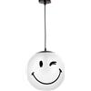 Leroy Merlin Lampadario Pop Lampadario Smiley E27 Ø30cm oro paralume oro E27 Ø30cm