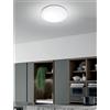 NOVECENTO Plafoniera LED Marina Ø 49.5 cm bianco IP20 cct da bianco caldo a bianco freddo con regolazione di temperatura, 3400 lumen NOVECENTO