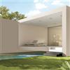 COVERLAM Piastrella da pavimento e rivestimento interno 100 x 100 cm Sp. 3.5 mm rettificato Basic in gres porcellanato bianco opaco traffico intenso (pei 4/5) R9