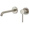 GATTONI RUBINETTERIA Rubinetto per lavabo ad incasso getto laminare cristallino Circle two cromo opaco GATTONI RUBINETTERIA