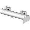 GATTONI RUBINETTERIA Rubinetto per doccia getto laminare cristallino ad incasso monocomando Soffio cromo lucido GATTONI RUBINETTERIA