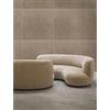COVERLAM Piastrella da pavimento e rivestimento interno in gres porcellanato 100 x 100 cm rettificato tabacco opaco Concrete Tabacco R9 traffico intenso (pei 4/5) Sp. 3.5 mm