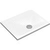 Leroy Merlin Piatto doccia in ceramica PUNTO bianco L 90 x L 70 x H 3.5 cm lucido
